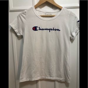 Unisex Champion T-shirt. Adult XS